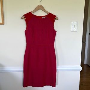 Beautiful bright Banana Republic pencil dress
